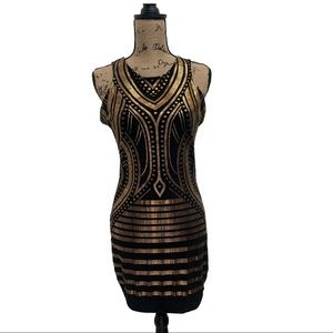 Black & Gold Dress